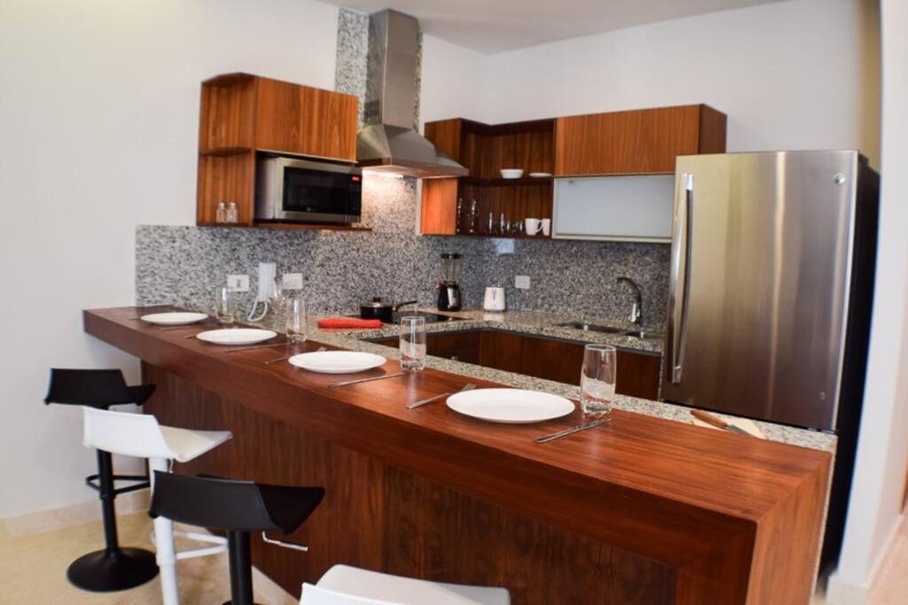 Apartamento Terrazas 108 One Bedroom Half Block From The Beach